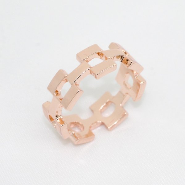 Interlocking small pure and fresh and the index finger ring